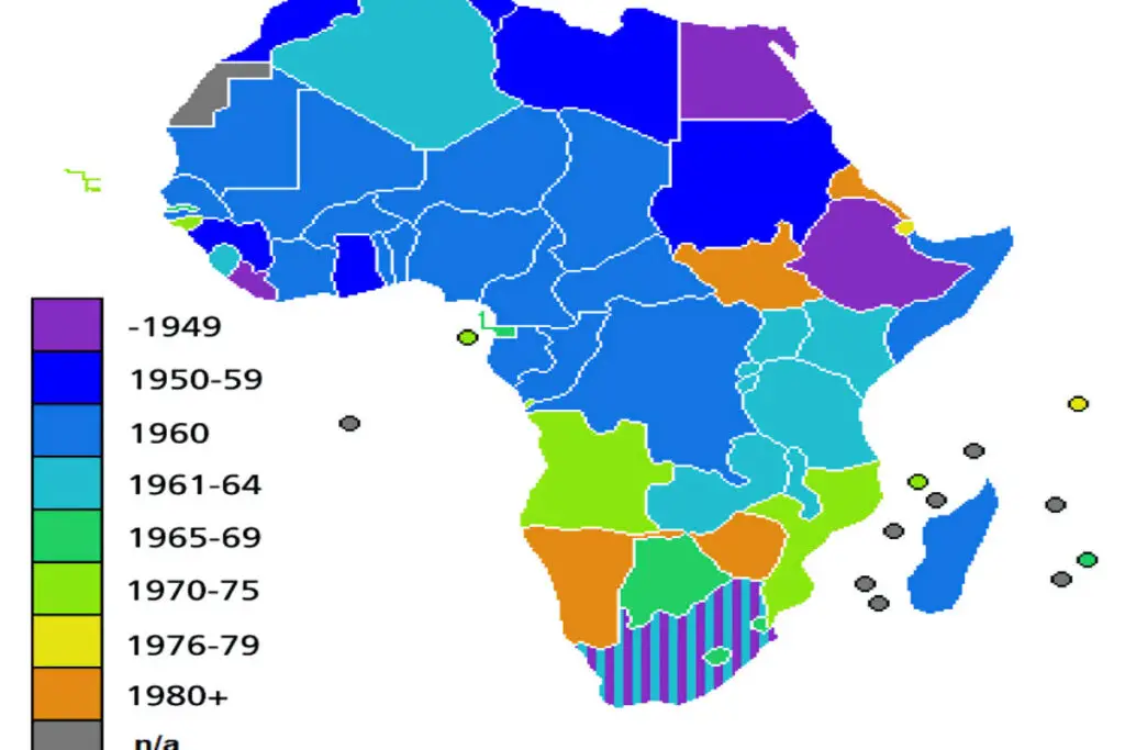 DescolonizaciÓn De África Causas Y Desarrollo De Este Proceso Liberador 4946